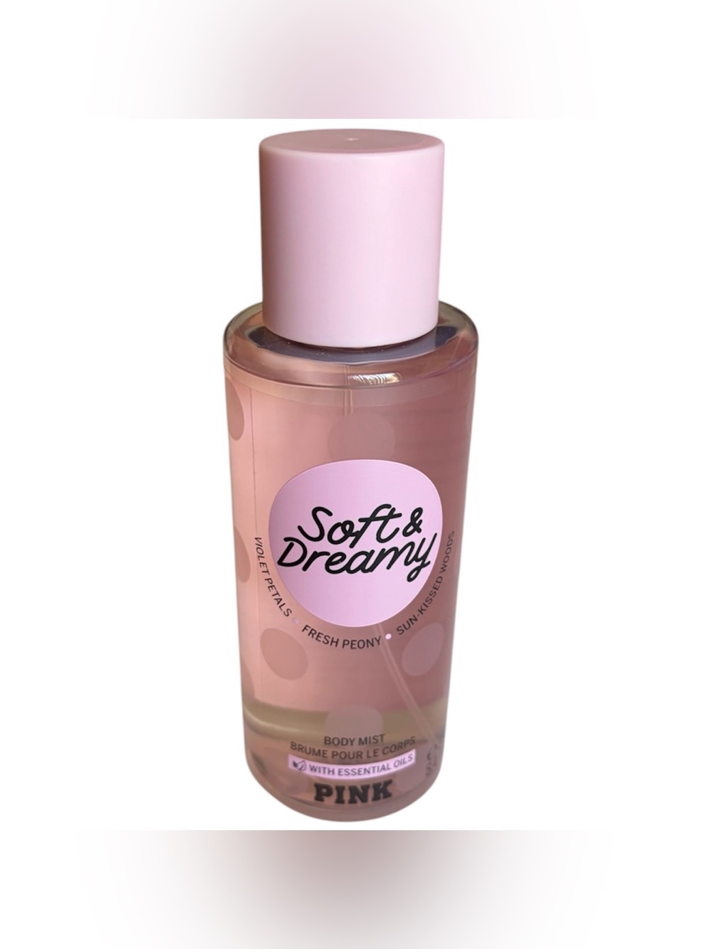 VICTORIA’S SECRET PINK SOFT & DREAMY FRAGRANCE BODY MIST SPRAY SPLASH 8.4 oz NEW